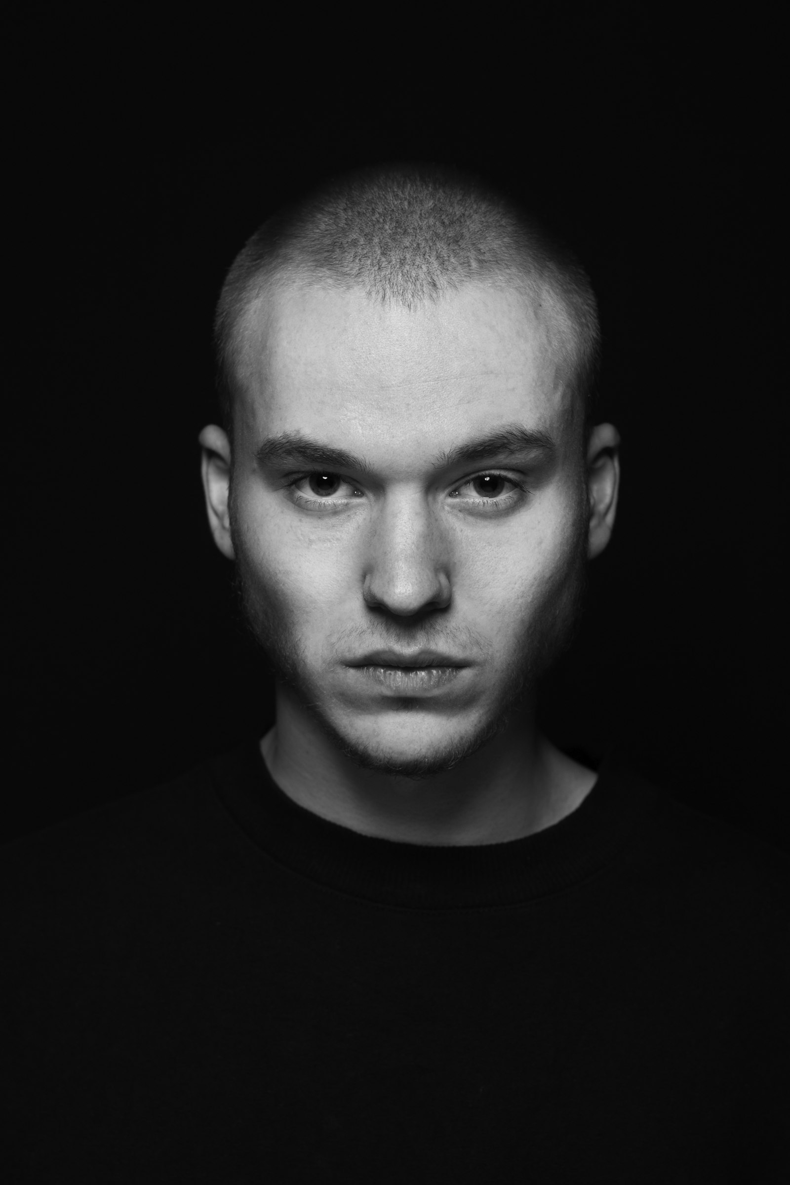 Close buzz cut